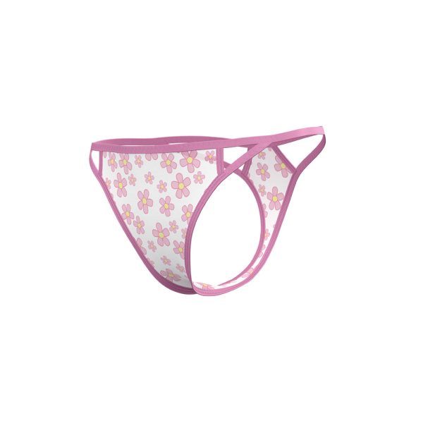 Magic Silk Daisy Dress & Tanga Set Daisy Print Queen Size - Image 10