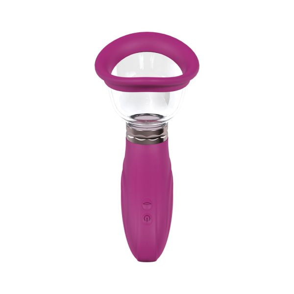 Pumped Delightful Automatic Rechargeable Vulva & Breast Pump Pink - Image 4