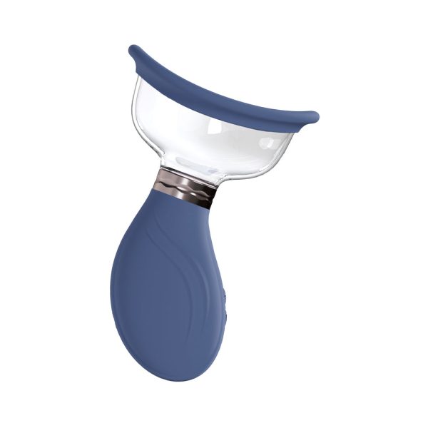 Pumped Delightful Automatic Rechargeable Vulva & Breast Pump Blue - Image 2