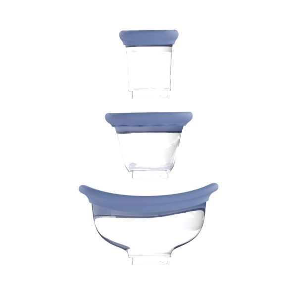 Pumped Delightful Automatic Rechargeable Vulva & Breast Pump Blue - Image 5