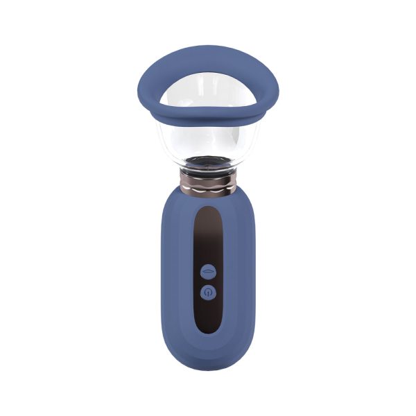 Pumped Dazzling Automatic Rechargeable Vulva & Breast Pump Blue - Image 2