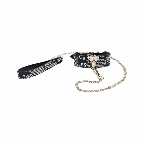 Ouch! International New York Collection Collar with Leash - Image 2
