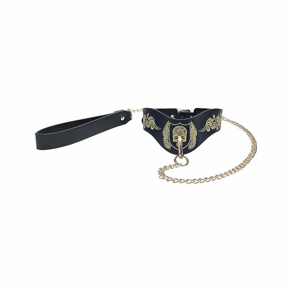 Ouch! International London Collection Collar with Leash - Image 2