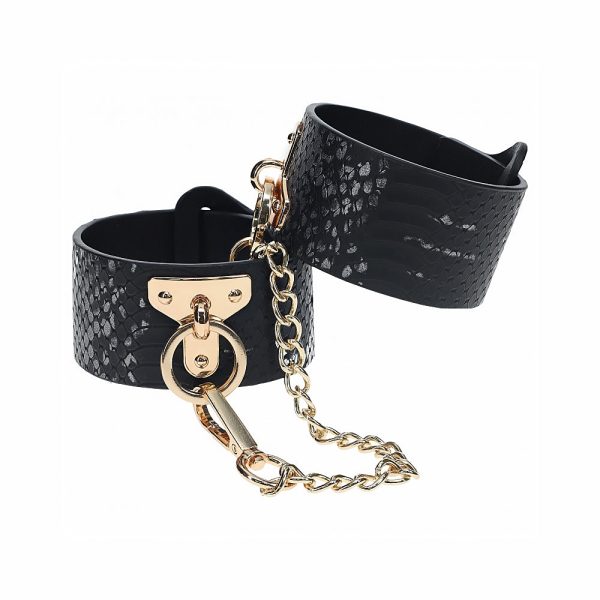 Ouch! International Florence Collection Handcuffs Black - Image 2