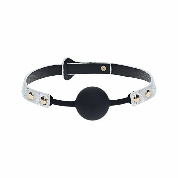 Ouch! International Florence Collection Silicone Ball Gag White - Image 2
