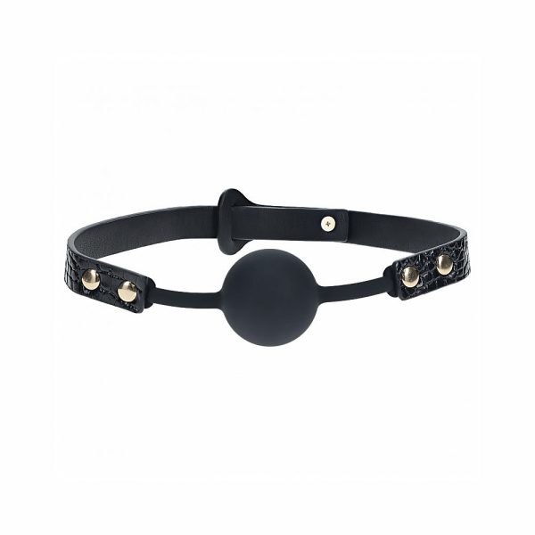 Ouch! International Rome Collection Silicone Ball Gag - Image 2