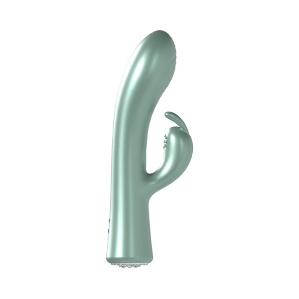 LoveLine La Perla I Rechargeable Silicone Rabbit Green - Image 2