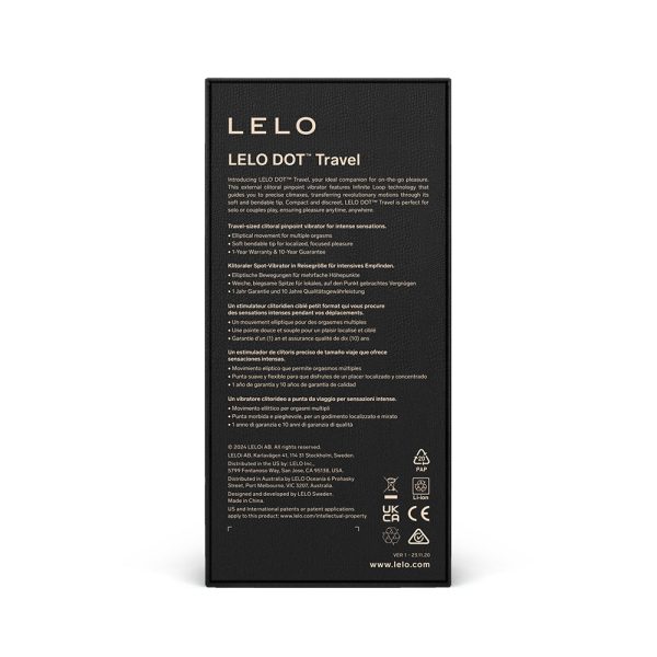 LELO DOT Travel Clitoral Pinpoint Vibrator Pink - Image 5