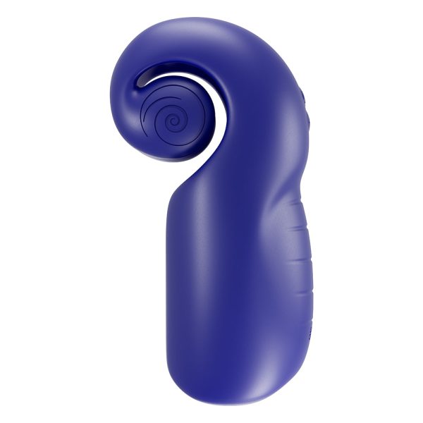 SVibe Snail Evo Rechargeable Masturbator Navy - Image 2