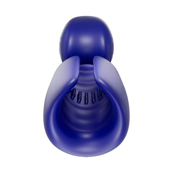SVibe Snail Evo Rechargeable Masturbator Navy - Image 4