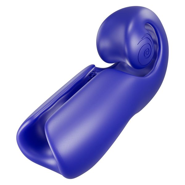 SVibe Snail Evo Rechargeable Masturbator Navy - Image 8
