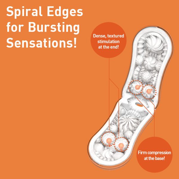 Tenga Flip Orb Sunset Orange - Image 7