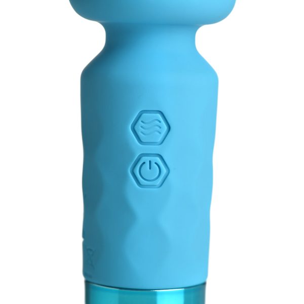 BANG! 10X Mini Silicone Wand Blue - Image 6