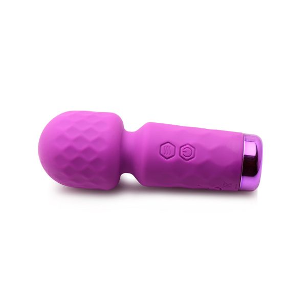 BANG! 10X Mini Silicone Wand Purple - Image 4