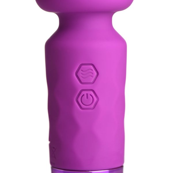 BANG! 10X Mini Silicone Wand Purple - Image 6