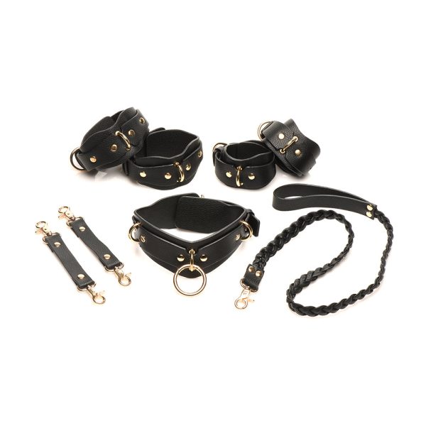 Bedroom Bliss Lover''s Restraints Set Black - Image 3