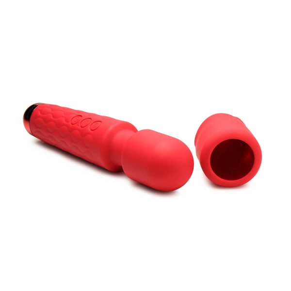 Bloomgasm Pleasure Rose 10X Silicone Wand with Rose Attachment - Image 9