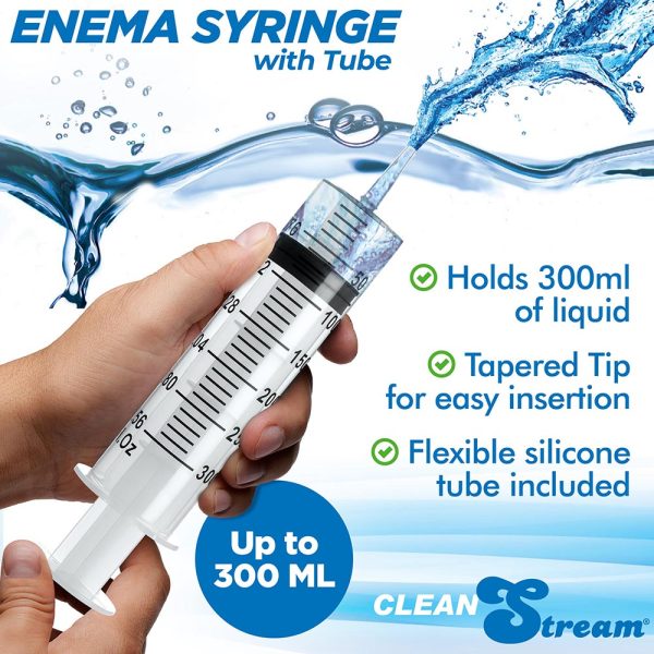 CleanStream 300ml Syringe with Tube - Image 9