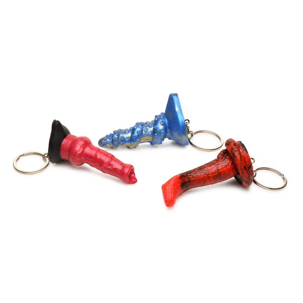 Creature Cocks Hell-Hound, Lord Kraken & King Cobra Silicone Keychain Set - Image 5