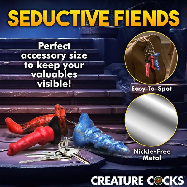 Creature Cocks Hell-Hound, Lord Kraken & King Cobra Silicone Keychain Set - Image 10