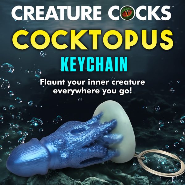 Creature Cocks Cocktopus Silicone Keychain - Image 5