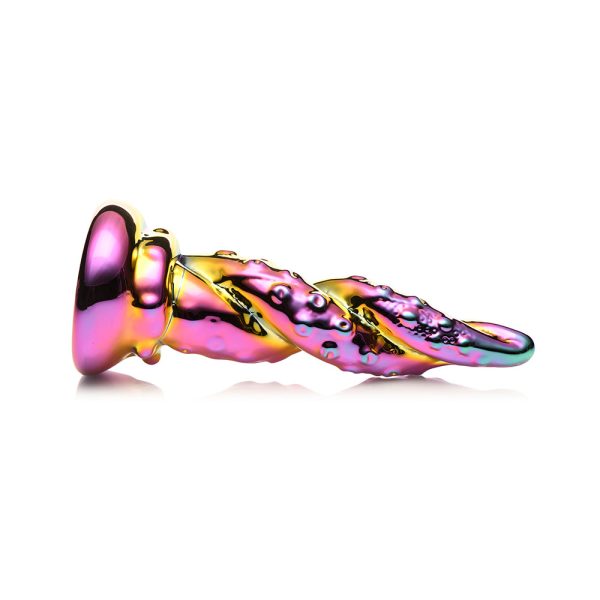 Creature Cocks Enchantress Rainbow Glass Dildo - Image 3