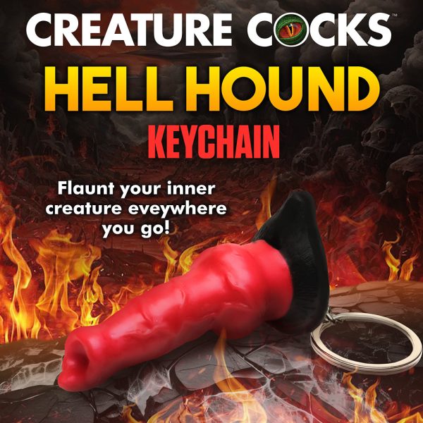 Creature Cocks Hell-Hound Silicone Keychain - Image 5