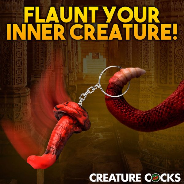 Creature Cocks King Cobra Silicone Keychain - Image 6