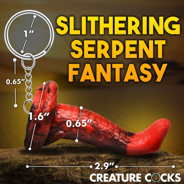 Creature Cocks King Cobra Silicone Keychain - Image 7