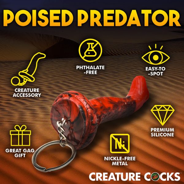 Creature Cocks King Cobra Silicone Keychain - Image 8