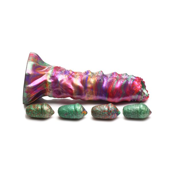 Creature Cocks Larva Silicone Ovipositor Dildo with Eggs - Image 3