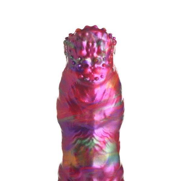 Creature Cocks Larva Silicone Ovipositor Dildo with Eggs - Image 10