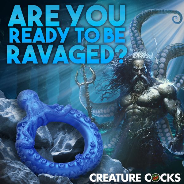 Creature Cocks Poseidon''s Octo-Ring Silicone Cock Ring - Image 9