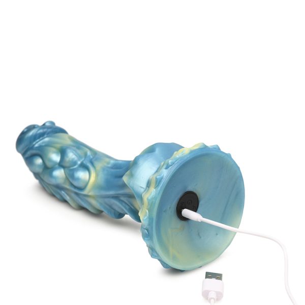 Creature Cocks Sea Stallion Vibrating Silicone Dildo with Remote - Image 8