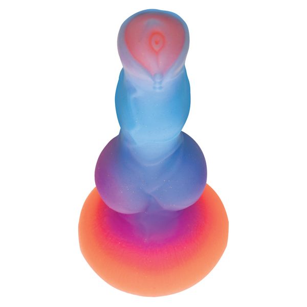 Creature Cocks Space Cock Glow-in-the-Dark Silicone Alien Dildo - Image 4
