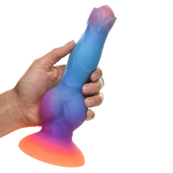 Creature Cocks Space Cock Glow-in-the-Dark Silicone Alien Dildo - Image 10