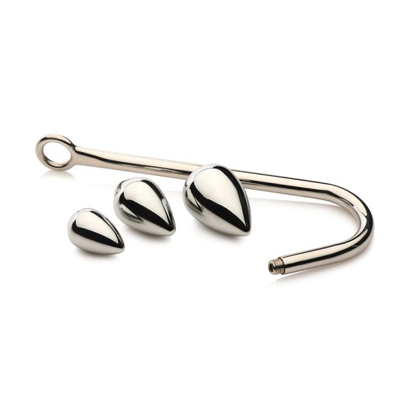 Master Series Anal Hook Trainer Anal Hook with 3 Plugs - Image 5
