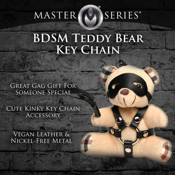 Master Series BDSM Teddy Bear Keychain - Image 10
