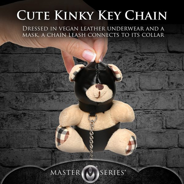 Master Series Hooded Teddy Bear Keychain - Image 6