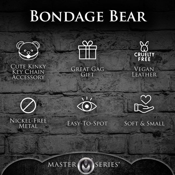 Master Series Hooded Teddy Bear Keychain - Image 8