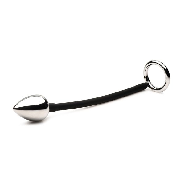 Master Series Tug + Plug Cock & Ball Ring with Anal Plug - Image 5