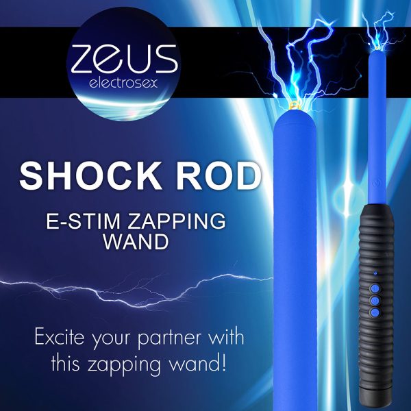Zeus Electrosex Shock Rod E-Stim Zapping Wand - Image 8
