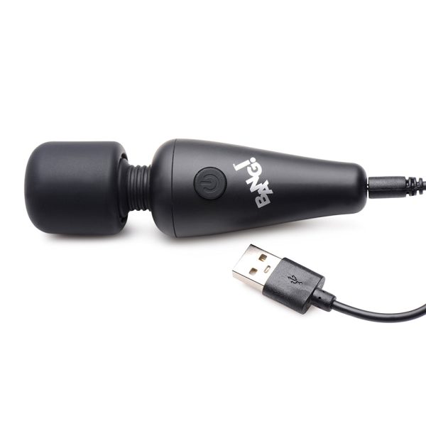 BANG! 10X Vibrating Mini Silicone Wand Black - Image 5