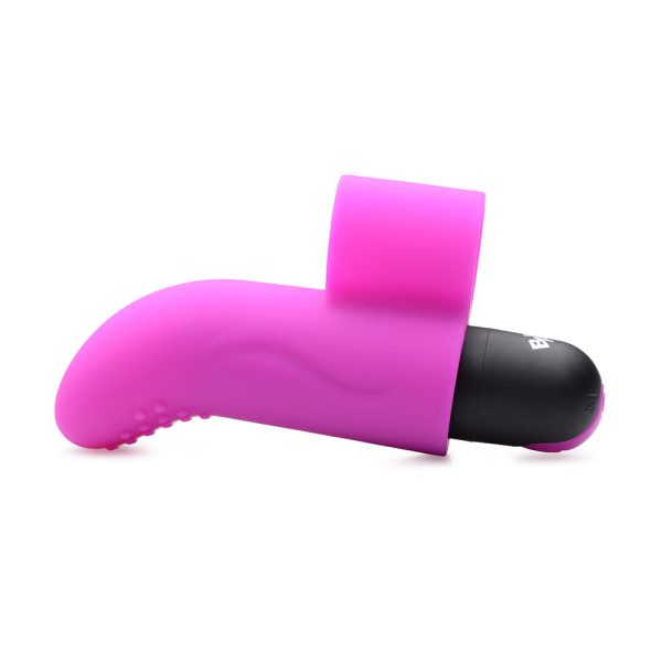 BANG! Couple''s Love Ring, Finger Vibe, Bullet & Blindfold Kit Purple - Image 6