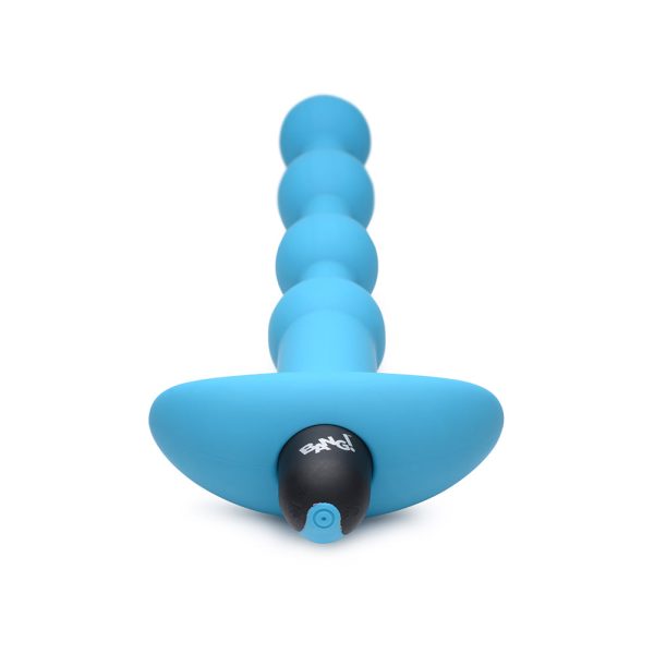 BANG! Vibrating Silicone Anal Beads & Remote Control Blue - Image 7