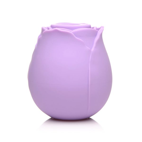 Bloomgasm 10X Wild Rose Silicone Suction Clit Stimulator Purple - Image 4
