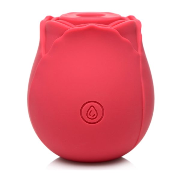 Bloomgasm 10X Wild Rose Silicone Suction Clit Stimulator Red - Image 3