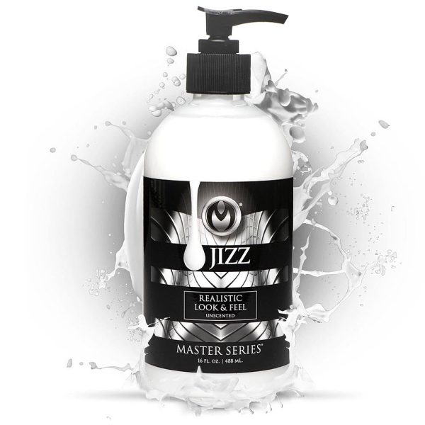 Master Series Unscented Water-Based Jizz Lubricant 16 oz. - Image 4