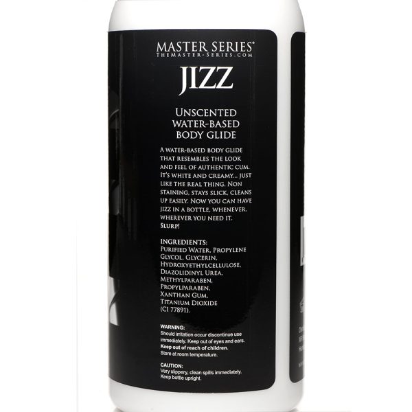 Master Series Unscented Water-Based Jizz Lubricant 34 oz. - Image 2