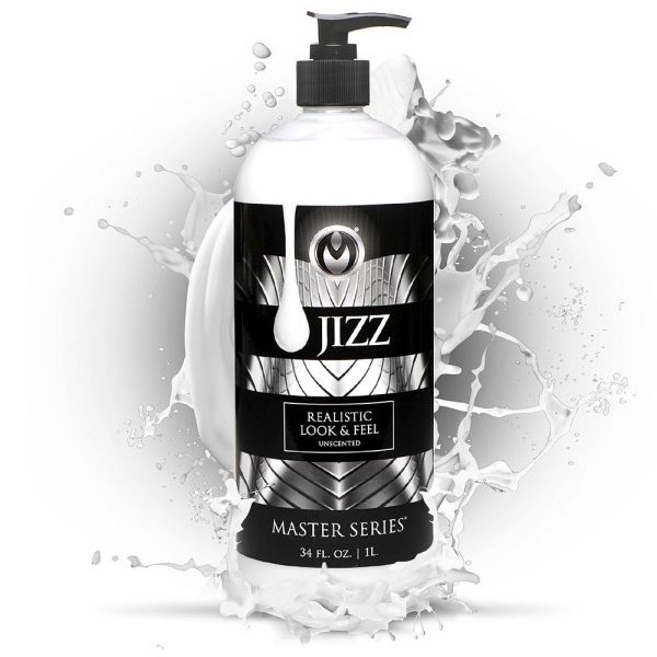 Master Series Unscented Water-Based Jizz Lubricant 34 oz. - Image 4